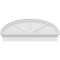 Ekena Millwork Elliptical 3 Spoke Architectural Grade PVC Combination Pediment, 42"W x 17-3/8"H x 2-3/4"P PEDPC042X175ELL03 - alternate 2